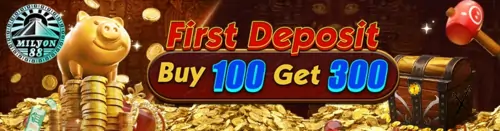 FIRST DEPOSIT BUY 100 GET 300