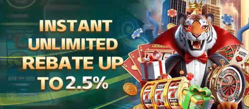 INSTANT UNLIMITED REBATE UP TO 2.5%