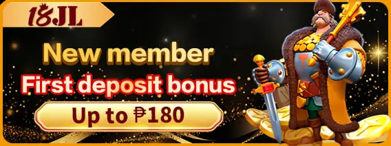 new member first deposit up to 180php
